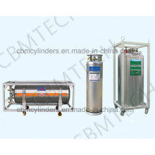 Medical Cryogenic Liquid Oxygen Dewar Cylinders
